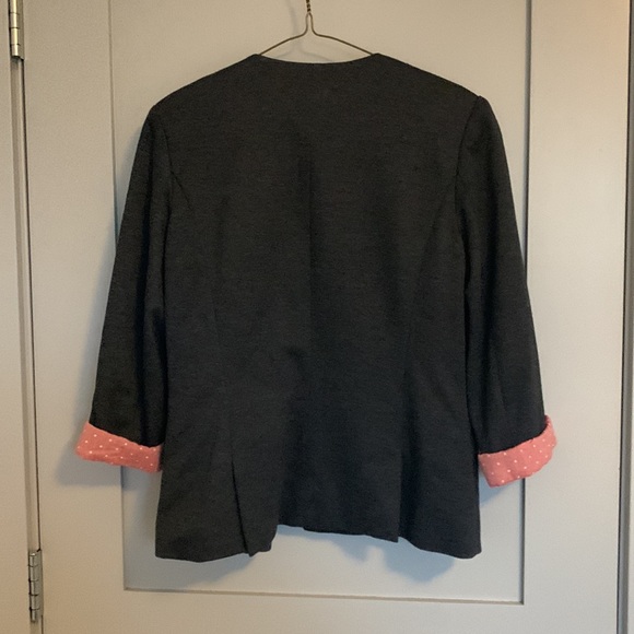 Anthropologie Gray Blazer Size Small EUC - Picture 5 of 6